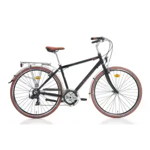 BIANCHI RUBINO ERKEK ŞEHİR BİSİKLETİ 470H V 28 JANT 21 VİTES BLACK GLOSSY