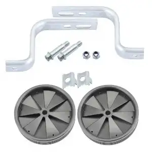 UMT BİSİKLET DENGE TEKERİ 16 JANT UYUMLU SET SİYAH YNT-100