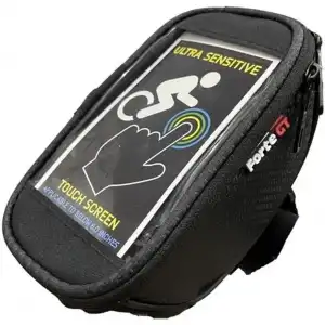 FORTE GT BİSİKLET ÇANTASI GİDON ÜSTÜ TELEFONLUKLU SİYAH XBYC895