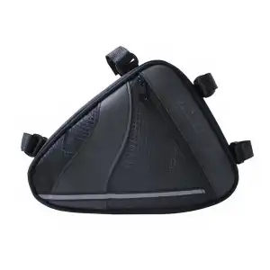 XBYC 826 BİSİKLET ÜÇGEN ÇANTA SİYAH GRİ