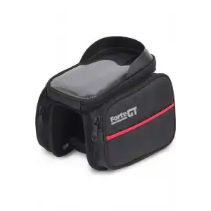 XBYC 822 BİSİKLET KADRO ÜSTÜ ÇANTA SİYAH KIRMIZI