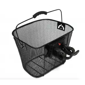 XBYC 1682 BİSİKLET APARATLI SEPET SİYAH