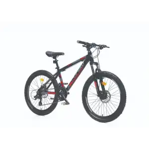 CORELLİ VIA 2.1 ERKEK DAĞ BİSİKLETİ 460H MD 27.5 JANT 21 VİTES SİYAH KIRMIZI GRİ
