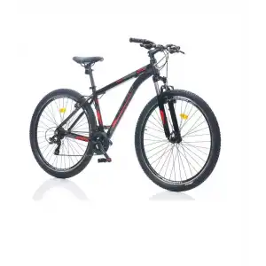 CORELLİ VIA 1.1 ERKEK DAĞ BİSİKLETİ 459H V 27.5 JANT 21 VİTES SİYAH KIRMIZI GRİ