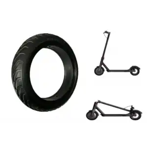 TEX  E-SCOOTER YUMUŞAK DOLGULU 8.5 INCH DIŞ LASTİK SİYAH