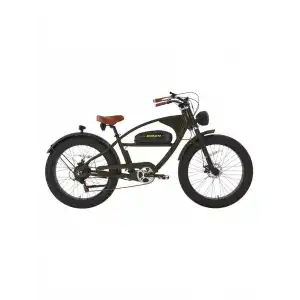 BİSAN RIDER ELEKTRİKLİ BİSİKLET 46CM MD 26 JANT 7 VİTES MAT SİYAH YEŞİL