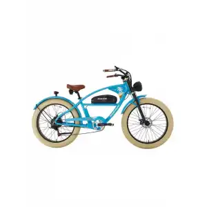 BİSAN RIDER ELEKTRİKLİ BİSİKLET 46CM MD 26 JANT 7 VİTES GÖK MAVİ TURUNCU