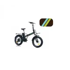 CORELLİ BROSTER MOONER FAT BIKE ELEKTRİKLİ KATLANIR BİSİKLET 42CM HD 20 JANT 7 VİTES METALİK KAHVERENGİ