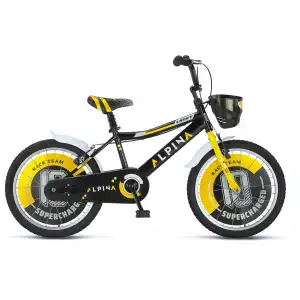 ÜMİT 2047 ALPINA-M-BMX-V-ERKEK ÇOCUK BİSİKLETİ V 20 JANT SİYAH SARI