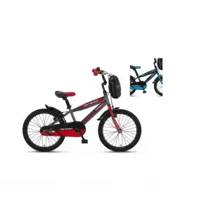 ÜMİT 2010 HOTSHOT-CANTA-V ERKEK ÇOCUK BİSİKLETİ 20 JANT SİYAH MAVİ