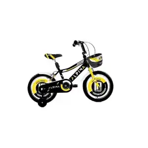 ÜMİT 1647 ALPINA-M-BMX-V ERKEK ÇOCUK BİSİKLETİ 16 JANT SİYAH SARI