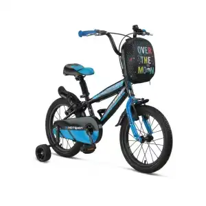ÜMİT 1610 HOTSHOT-CANTA-V ERKEK ÇOCUK BİSİKLETİ 16 JANT SİYAH MAVİ