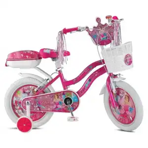 ÜMİT 1608 PRINCESS-SEPET-V-KIZ ÇOCUK BİSİKLETİ 16 JANT PEMBE
