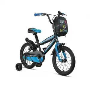 ÜMİT 1410 HOTSHOT-CANTA-V ERKEK ÇOCUK BİSİKLETİ 14 JANT SİYAH MAVİ