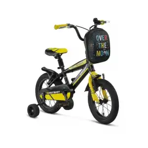 ÜMİT 1410 HOTSHOT-CANTA-V ERKEK ÇOCUK BİSİKLETİ 14 JANT SİYAH SARI