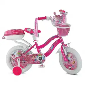 ÜMİT 1408 PRINCESS-SEPET-V-KIZ ÇOCUK BİSİKLETİ 14 JANT PEMBE