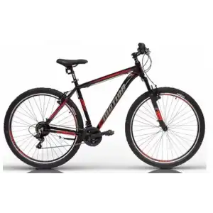 ÜMİT 2977 MOTION ERKEK DAĞ BİSİKLETİ 459H V 29 JANT 21 VİTES SİYAH KIRMIZI
