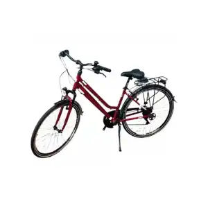 ÜMİT 2833 VENTURA L KADIN ŞEHİR BİSİKLETİ 430H V 28 JANT 21 VİTES BORDO BEYAZ