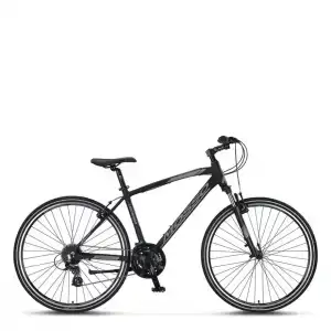 MOSSO LEGARDA-2324-MSM-V ERKEK ŞEHİR BİSİKLETİ 460H 28 JANT 24 VİTES SİYAH ANTRASİT
