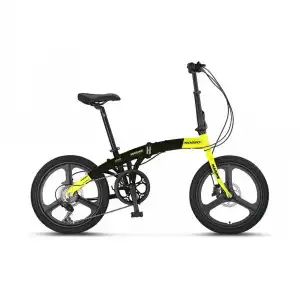 MOSSO MARINE-20-HYD-7V KATLANIR BİSİKLET 310H 20 JANT 7 VİTES SİYAH LIME