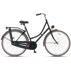 LAVIN 2887 ZWART KADIN ŞEHİR BİSİKLETİ BASIC KONTRA PEDAL 520H 28 JANT 1 VİTES SİYAH