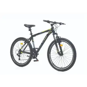 CORELLİ FELİX 3.0 ERKEK DAĞ BİSİKLETİ 380H V 26 JANT 21 VİTES SİYAH SARI GRİ