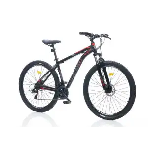 CORELLİ FELİX 2.2 ERKEK DAĞ BİSİKLETİ 355H MD 24 JANT 24 VİTES SİYAH KIRMIZI GRİ