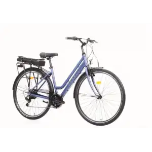 CORELLİ E-CLARA ELEKTRİKLİ KADIN ŞEHİR BİSİKLETİ 46CM V 28 JANT 7 VİTES MAT SİYAH