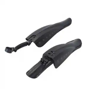 BİSİKLET SPOR ÇAMURLUK MTB İÇİN ÖN-ARKA APARATLI PLASTİK SİYAH CMR-105