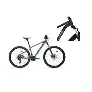 CARRARO CRX 721 ERKEK DAĞ BİSİKLETİ 360H HD 27.5 JANT 21 VİTES METALİK MAVİ GÜMÜŞ