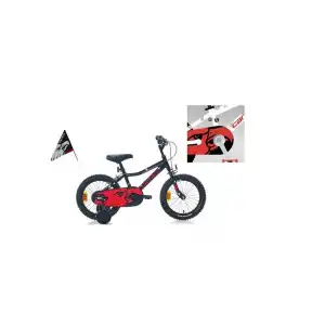 CARRARO RED EAGLE ERKEK ÇOCUK BİSİKLETİ 220H V 16 JANT KIRMIZI SİYAH