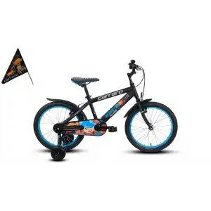 CARRARO MONSTER ERKEK ÇOCUK BİSİKLETİ 210H V 12 JANT MAT SİYAH GRİ MAVİ