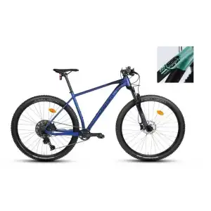 CARRARO BIG 911 ERKEK DAĞ BİSİKLETİ 530H HD 29 JANT 11 VİTES MAT SİYAH SU YEŞİLİ ANTRASİT