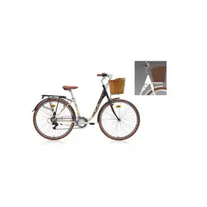 CARRARO JULIANA KADIN ŞEHİR BİSİKLETİ 430H V 28 JANT 7 VİTES BEYAZ TURKUAZ KAHVERENGİ