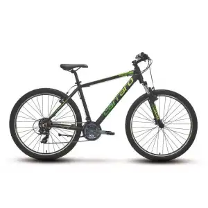 CARRARO FORCE 700 ERKEK DAĞ BİSİKLETİ 482H V 27.5 JANT 21 VİTES MAT SİYAH YEŞİL GÜMÜŞ
