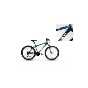 CARRARO SPEED 260 ERKEK DAĞ BİSİKLETİ 410H V 26 JANT 21 VİTES MAT SİYAH MAVİ KOYU MAVİ