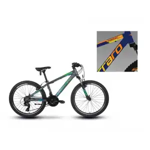 CARRARO FORCE 400 ERKEK DAĞ BİSİKLETİ 325H V 24 JANT 21 VİTES MAT PETROL KIRMIZI TURUNCU