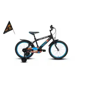 CARRARO MONSTER ERKEK ÇOCUK BİSİKLETİ 210H V 12 JANT MAT SİYAH GRİ MAVİ