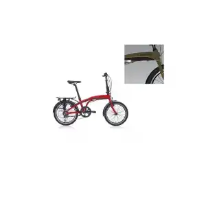 CARRARO FLEXI 108 V KATLANIR BİSİKLET 285H 20 JANT 8 VİTES MAT HAKİ SİYAH TURUNCU