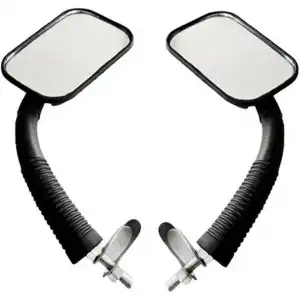 BİSİKLET MOTOSİKLET AYNASI UNIVERSAL KÖRÜKLÜ ÇİFT SİYAH AYN-110