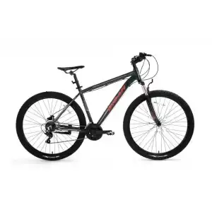 BİSAN ATLAS ERKEK DAĞ BİSİKLETİ 43CM V 26 JANT 21 VİTES PARLAK GRİ KIRMIZI