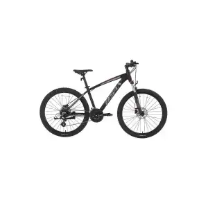 BİSAN MTX 7300 ERKEK DAĞ BİSİKLETİ 39.5 CM HD 26 JANT 24 VİTES MAT SİYAH GRİ