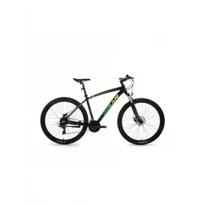 BİSAN MTX 7200 ERKEK DAĞ BİSİKLETİ 48CM MD 29 JANT 24 VİTES MAT SİYAH YEŞİL