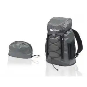 XLC SIRT ÇANTASI SU GEÇİRMEZ KATLANABİLİR BA-W23 22L ANTRASİT GRİ