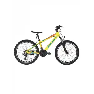 BİSAN KDX 2900-V ERKEK DAĞ BİSİKLETİ 30CM V 24 JANT 21 VİTES CAT SARI MAVİ TURUNCU