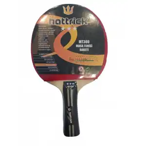 HATTRICK MT300 MASA TENİSİ RAKETİ 3 YILDIZ VAKUMLU
