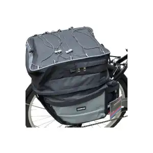 ASISTAN COOLIE RB600 BAGAJ ÜSTÜ HEYBE ÇANTA SİYAH