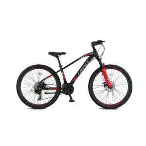 ÜMİT 2713 ARCUS 2D ERKEK DAĞ BİSİKLETİ MD 27.5 JANT 431H 21 VİTES SİYAH KIRMIZI