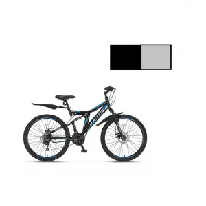 ÜMİT 2638 BLACKRIDER 2D ERKEK DAĞ BİSİKLETİ MD 26 JANT 21 VİTES SİYAH NARDO GRİ