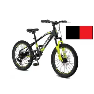 ÜMİT 2013 ARCUS 2D ERKEK ÇOCUK BİSİKLETİ 279H V 20 JANT 7 VİTES SİYAH KIRMIZI